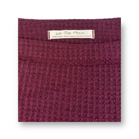 We The Free Oversized Thermal Top Size Extra Small - Picture 5 of 5